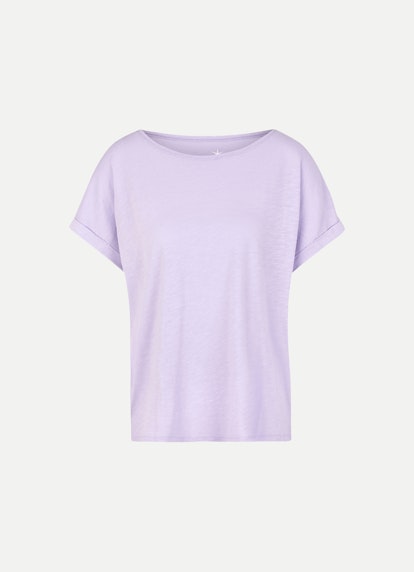 Coupe Boxy Fit T-shirts T-shirt pastel lilac