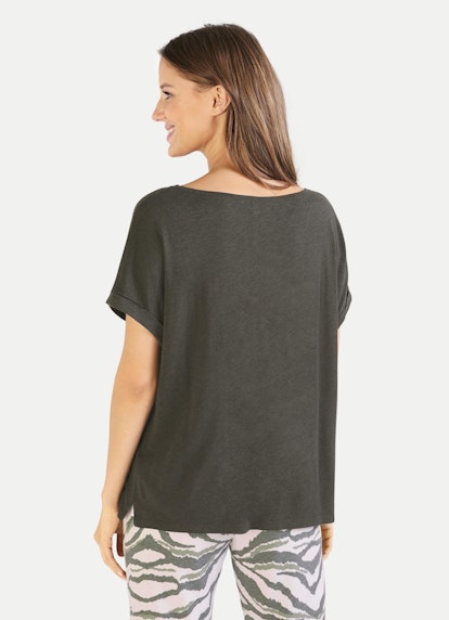 Boxy Fit T-shirts Boxy - T-Shirt dark olive
