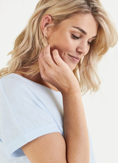Boxy Fit T-Shirts T-Shirt bleu