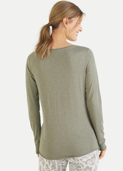 Regular Fit Long sleeve tops Longsleeve oak