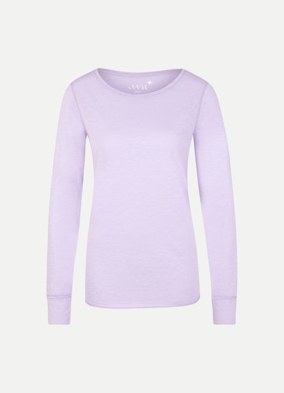 Coupe Regular Fit T-shirts à manches longues T-shirt à manches longues pastel lilac