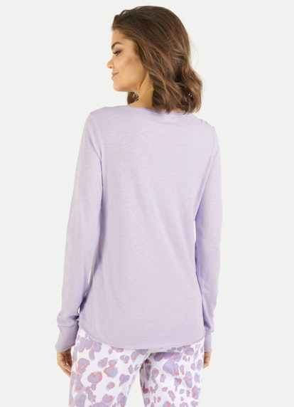 Coupe Regular Fit T-shirts à manches longues T-shirt à manches longues pastel lilac