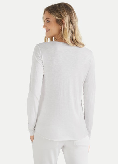 Coupe Regular Fit T-shirts à manches longues T-shirt à manches longues chalk