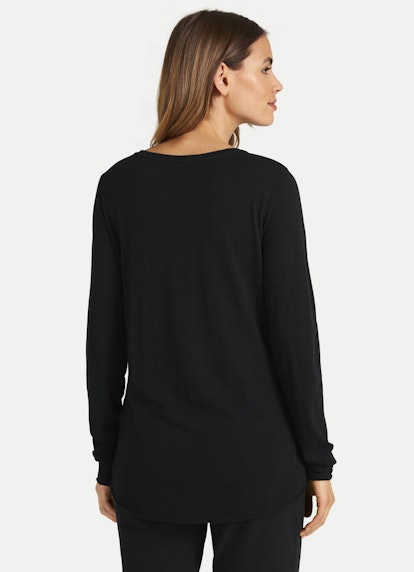 Regular Fit Longsleeves Longsleeve black