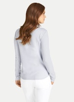 Slim Fit Sweatshirts Cashmix - Sweater pearl blue