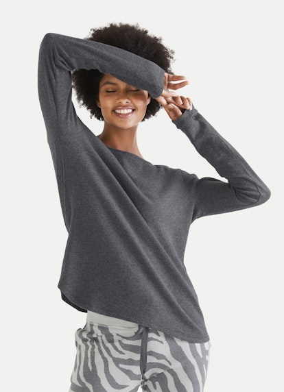 Slim Fit Sweatshirts Cashmix - Sweater graphit mel.