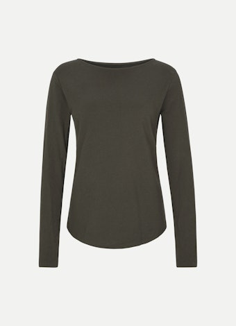 Slim Fit Sweatshirts Cashmix - Sweater dark olive