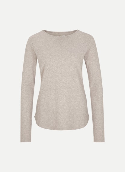 Slim Fit Sweatshirts Cashmix - Sweater beige melange