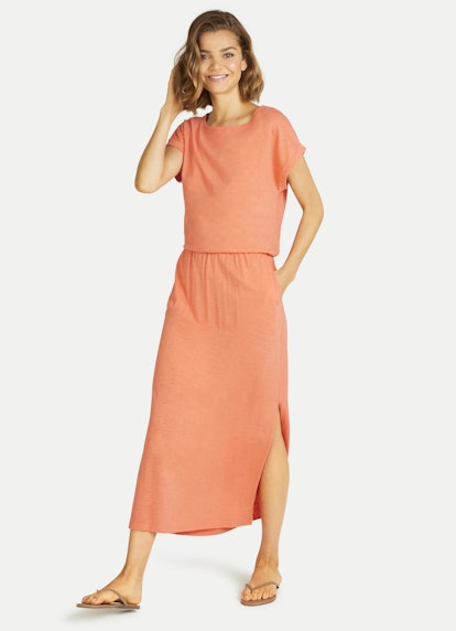 Regular Fit Dresses Maxi Dress papaya