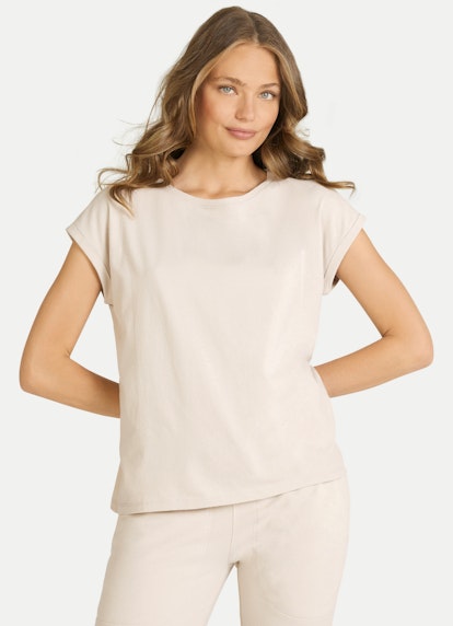 Coupe Boxy Fit T-shirts T-shirt de coupe boxy light walnut