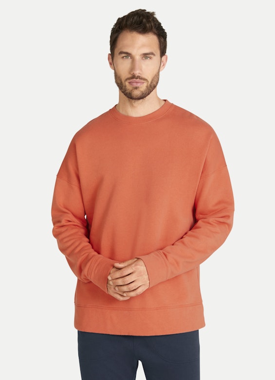 Coupe Casual Fit Sweat-shirts Sweat-shirt spicy red