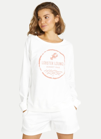 Oversized Fit Sweatshirts Oversized - Sweatshirt white