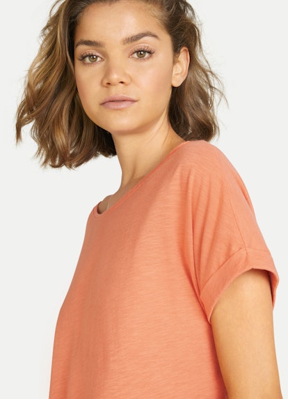 Boxy Fit T-shirts Boxy - T-Shirt papaya