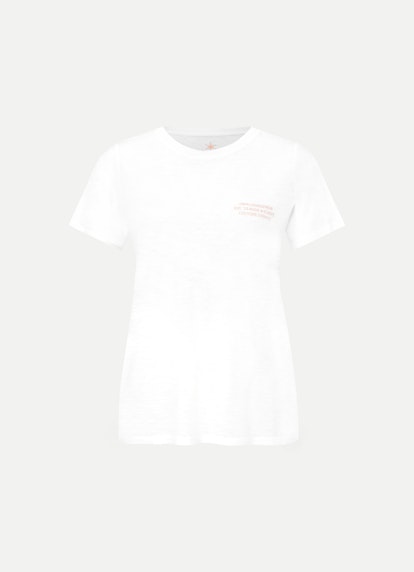 Regular Fit T-shirts T-Shirt white-papaya