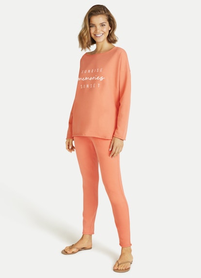 Casual Fit Sweatshirts Sweatshirt papaya