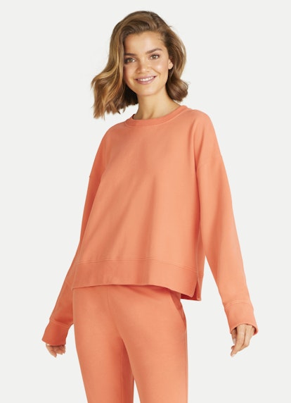 Coupe Casual Fit Sweat-shirts Sweat-shirt papaya