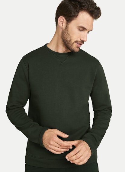 Regular Fit Sweatshirts Sweatshirt deep forest