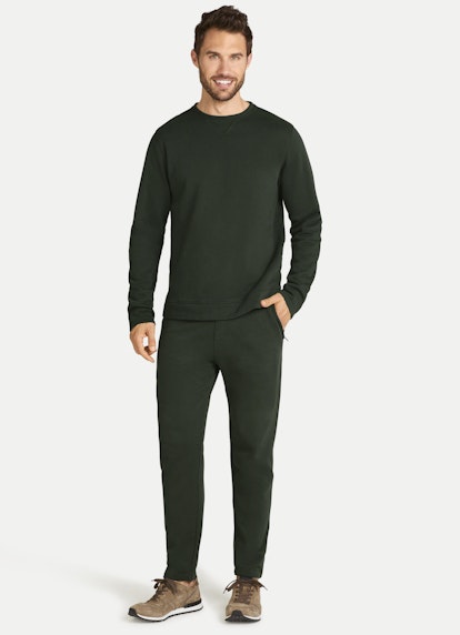 Slim Fit Hosen Slim Fit - Sweatpants deep forest