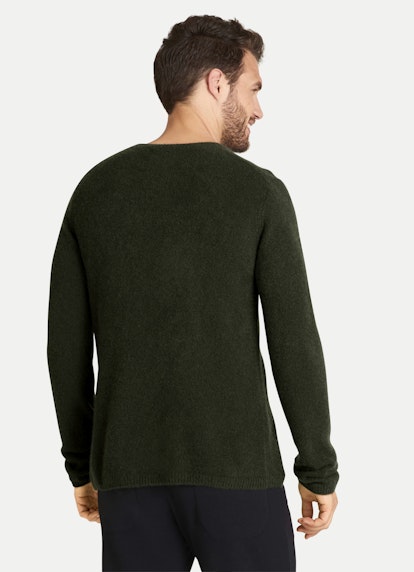Regular Fit Knitwear Pure Cashmere Jumper deep forest