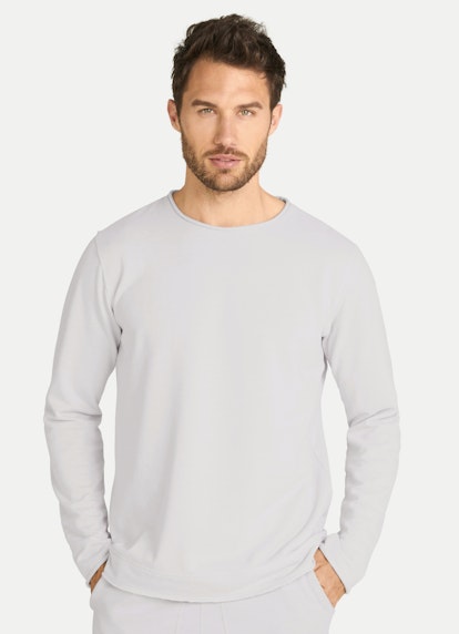 Coupe Regular Fit Sweat-shirts Sweat-shirt silver grey