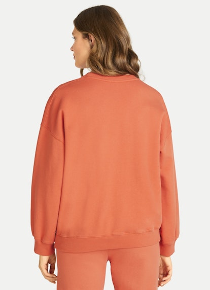 Oversized Fit Sweatshirts Oversized - Sweatshirt spicy red