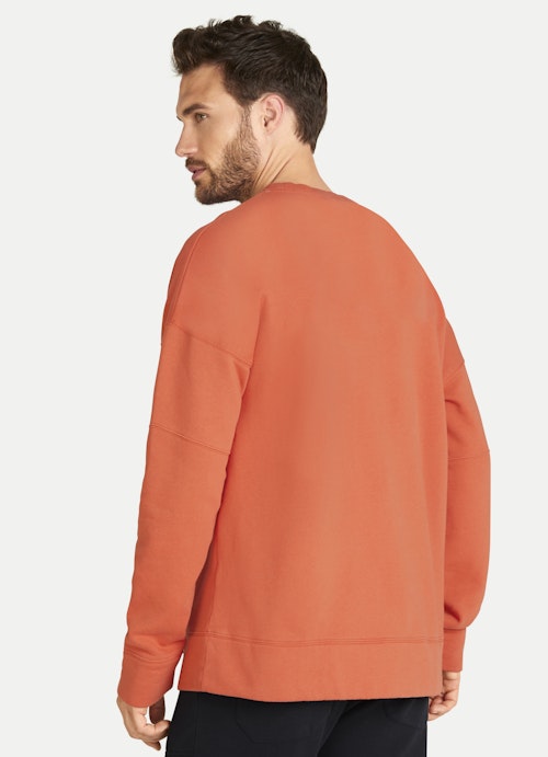 Casual Fit Sweatshirts Sweatshirt spicy red