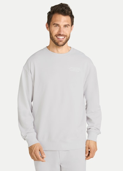 Casual Fit Sweatshirts Sweatshirt silver grey