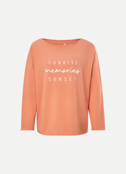 Casual Fit Sweatshirts Sweatshirt papaya