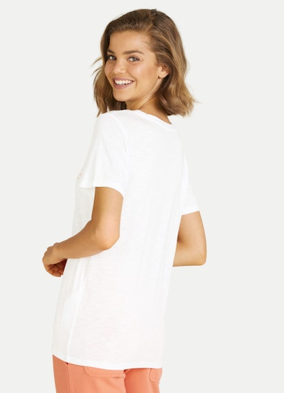 Regular Fit T-shirts T-Shirt white-papaya