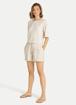 Regular Fit Nightwear Jersey Modal - Shorts beige melange