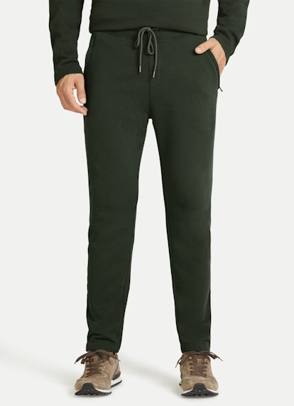 Slim Fit Pants Slim Fit - Sweatpants deep forest