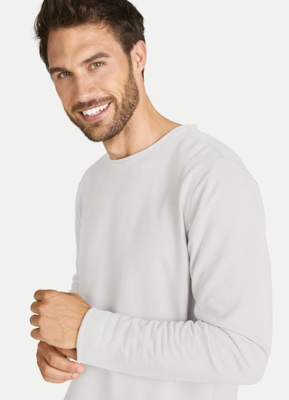 Coupe Regular Fit Sweat-shirts Sweat-shirt silver grey