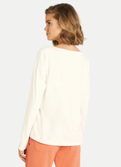 Casual Fit Long sleeve tops Longsleeve eggshell