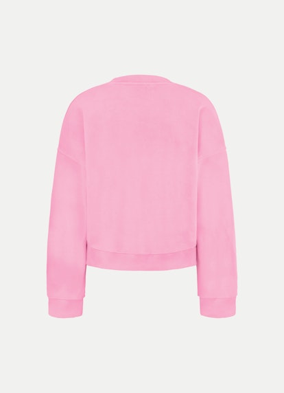 Taille unique Sweat-shirts Pull-over court neon pink