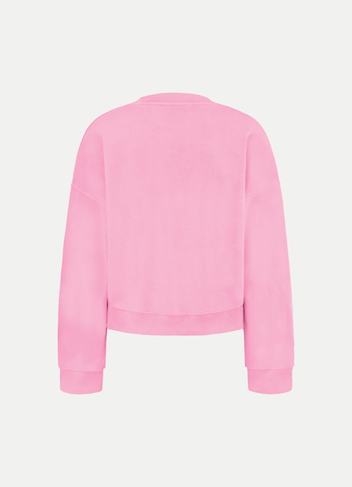 Taille unique Sweat-shirts Pull-over court neon pink