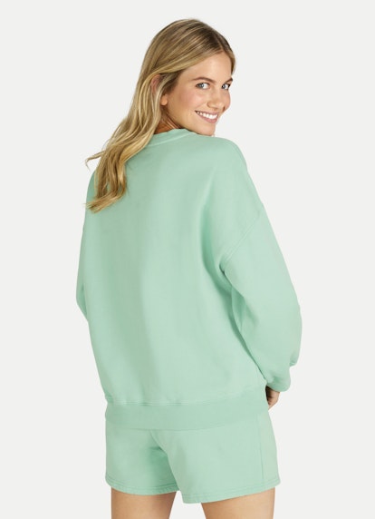 Oversized Fit Sweatshirts Oversized - Sweatshirt frosty green