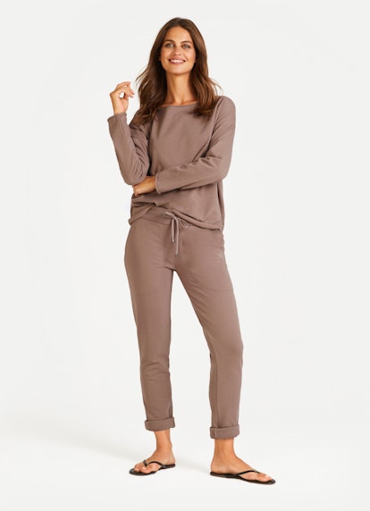 Coupe Casual Fit Sweat-shirts Sweat-shirt taupe