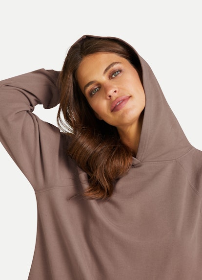 Casual Fit Hoodies Hoodie taupe