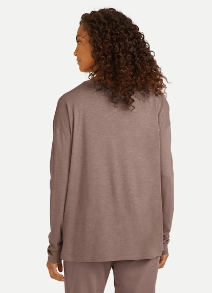 Casual Fit Long sleeve tops Longsleeve taupe