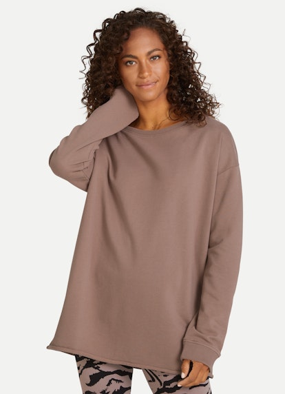 Coupe oversize Sweat-shirts Sweat-shirt oversize taupe