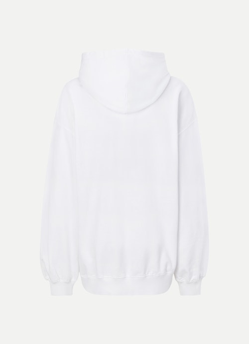 Taille unique Sweat-shirts Sweat à capuche oversize white