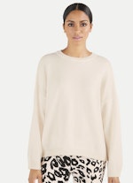 Coupe oversize Maille Pull-over ecru