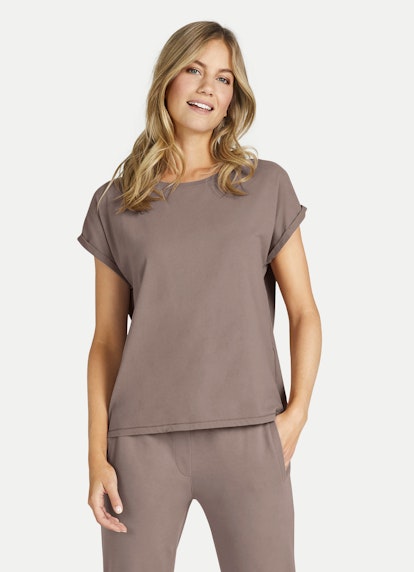 Coupe Boxy Fit T-shirts T-shirt de coupe boxy taupe