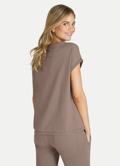 Coupe Boxy Fit T-shirts T-shirt de coupe boxy taupe