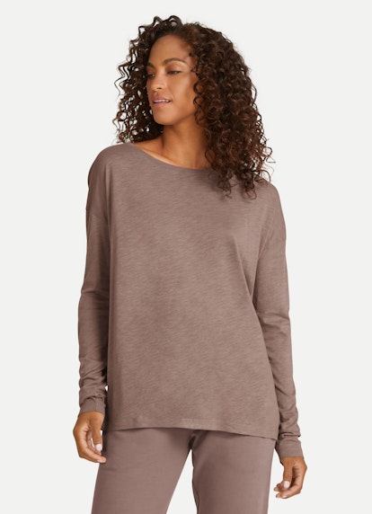 Casual Fit Longsleeves Longsleeve taupe