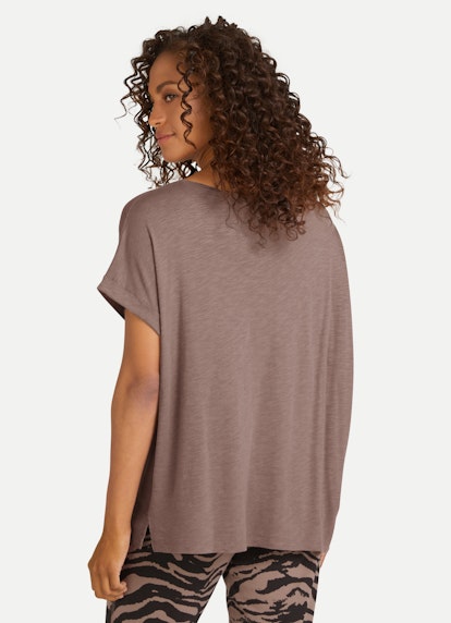 Coupe Boxy Fit T-shirts T-shirt de coupe boxy taupe