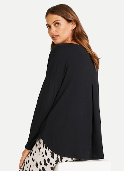 Loose Fit Sweatshirts Cashmix - Sweater black