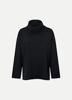 Oversized Fit Sweatshirts Turtleneck - Sweatshirt black