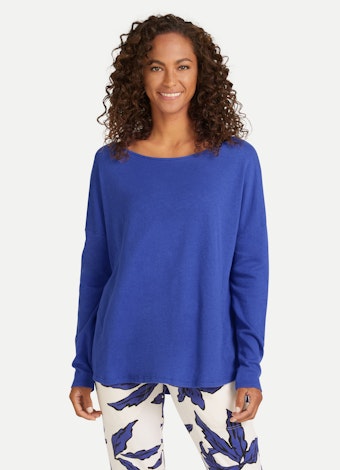 Loose Fit Sweatshirts Cashmix - Sweater galaxy blue