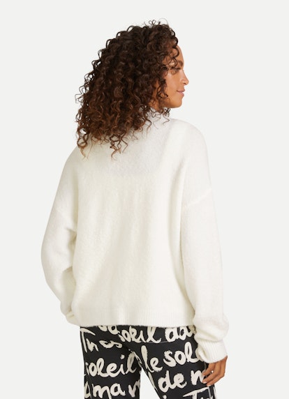 Coupe oversize Maille Cardigan ecru